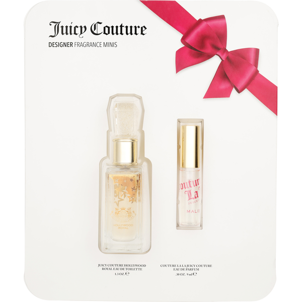 Juicy Couture Variety by Juicy Couture, 2 Piece Womens Variety Juicy Couture Hollywood Royal Eau De Toilette Spray 1.3 oz & Couture La La Malibu Juicy Couture 0.30 oz Mini
