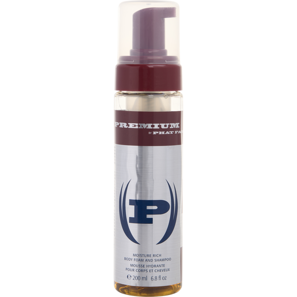 Phat Farm Premium by Phat Farm, Moisture Rich Body Foam & Shampoo W/Pump 6.8 oz (Unboxed)