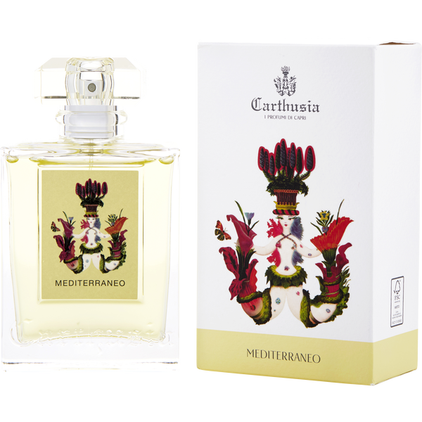 Carthusia Mediterraneo by Carthusia, Eau De Parfum Spray 3.4 oz