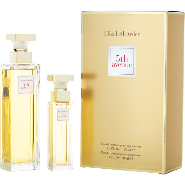Fifth Avenue by Elizabeth Arden, Eau De Parfum Spray 4.2 oz & Eau De Parfum Spray 1 oz