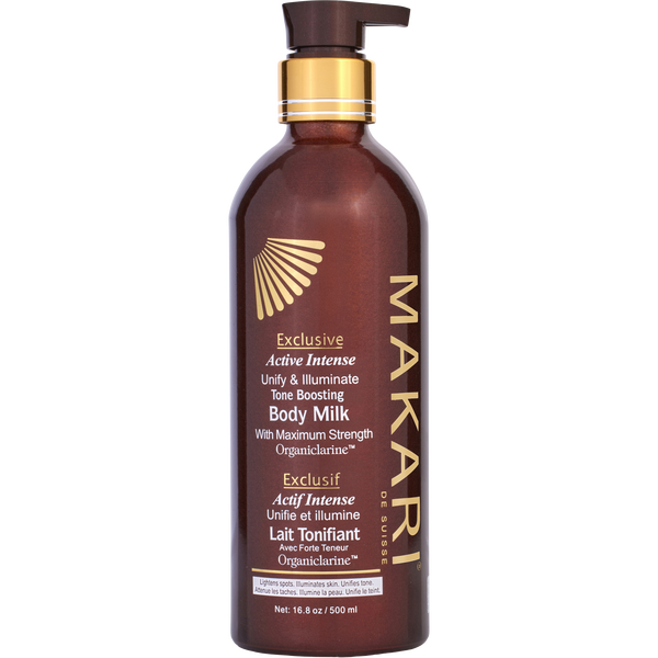 Makari by Makari De Suisse, Exclusive Active Intense Unify & Illuminate Tone Boosting Body Milk 496ml/16.8oz