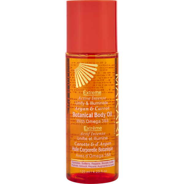 Makari by Makari De Suisse, Extreme Active Intense Argan & Carrot Botanical Body Oil 125ml/4.23oz