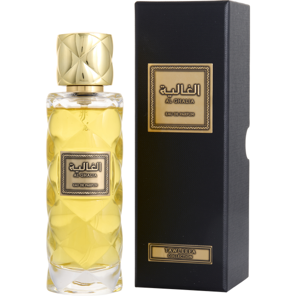 Rasasi Al Ghalia by Rasasi, Eau De Parfum Spray (Tawleefa Collection) 3.4 oz