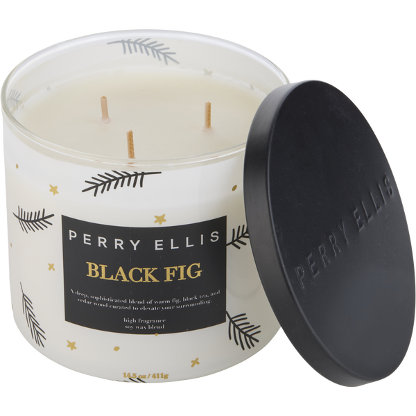 Perry Ellis Black Fig by Perry Ellis, Scented Candle 14.5 oz
