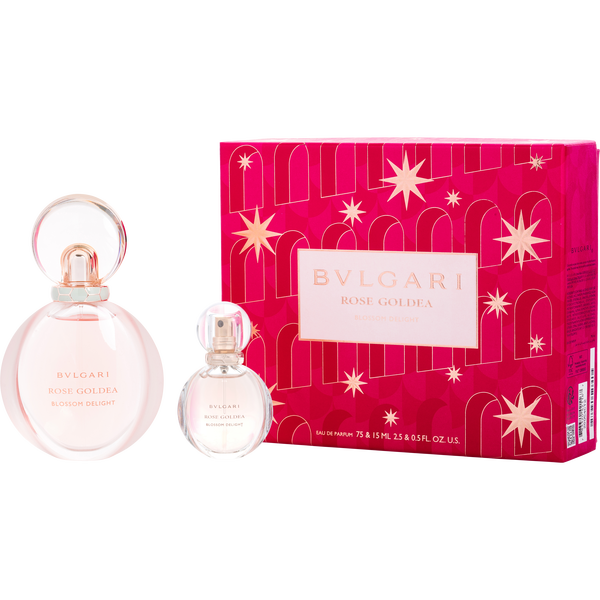 Bvlgari Rose Goldea Blossom Delight by Bvlgari, Set-Eau De Parfum Spray 2.5 oz & Eau De Parfum Spray 0.5 oz