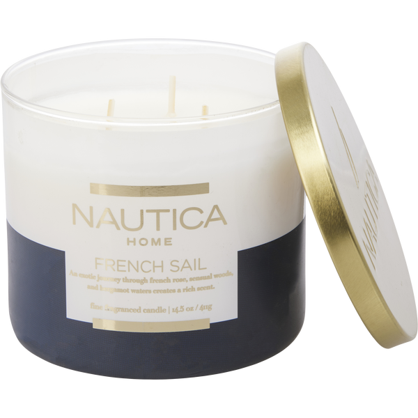 Nautica French Sail by Nautica, Candle 14.5 oz
