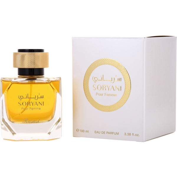Rasasi Soryanni Pour Femme by Rasasi, Eau De Parfum Spray 3.3 oz