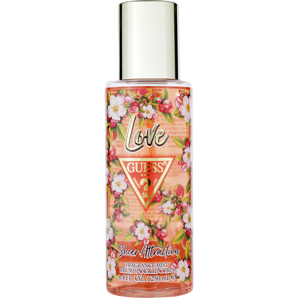 Guess Love Sheer Attraction by Guess, Fragrance Mist 8.4 oz
