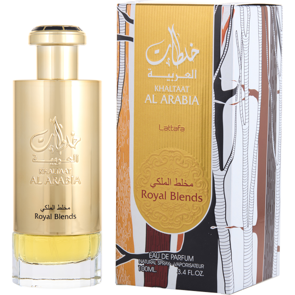 Lattafa Khaltaat Al Arabia Royal Blends by Lattafa, Eau De Parfum Spray 3.4 oz