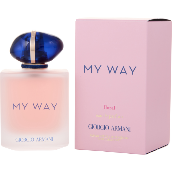 Armani My Way Floral by Giorgio Armani, Eau De Parfum Spray Refillable 3 oz, image 1 of 2