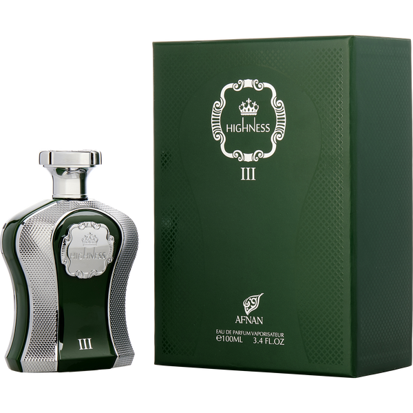 Afnan Highness Iii Green by Afnan Perfumes, Eau De Parfum Spray 3.4 oz