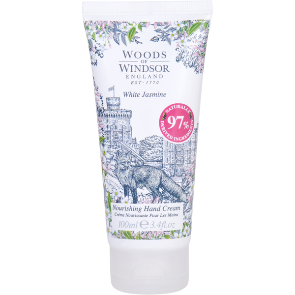 Woods Of Windsor White Jasmine by Woods Of Windsor, Hand Cream 3.4 oz