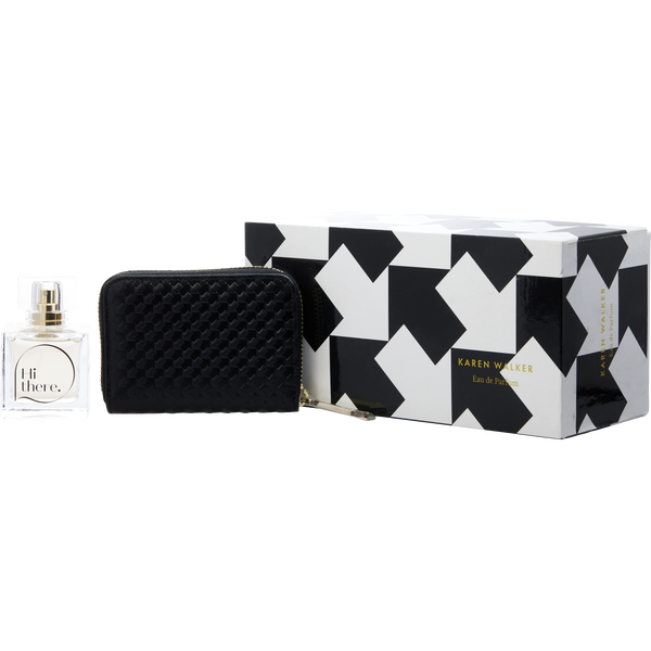 Karen Walker Hi There by Karen Walker, Eau De Parfum Spray 1.7 oz & Travel Case