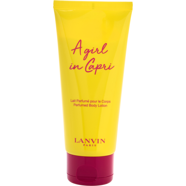 A Girl In Capri by Lanvin, Body Lotion 3.3 oz
