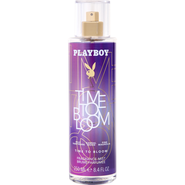Playboy Time To Bloom by Playboy, Fragrance Mist 8.4 oz