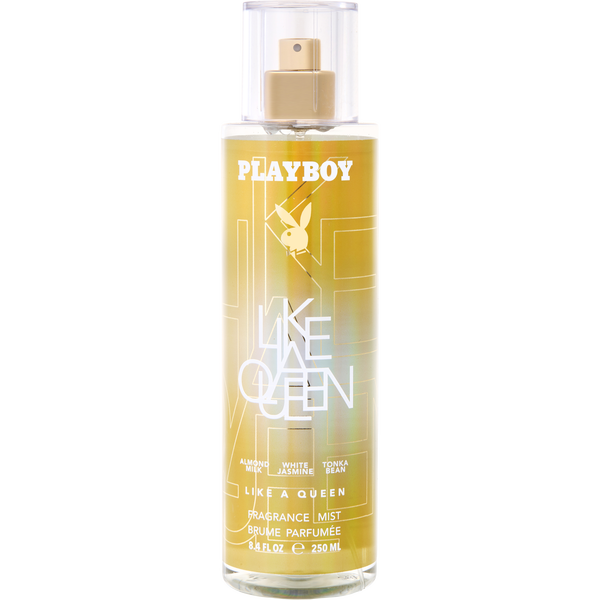 Playboy Like A Queen by Playboy, Fragrance Mist 8.4 oz