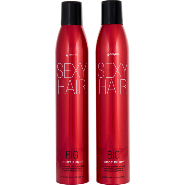 Sexy Hair by Sexy Hair Concepts, Big Sexy Hair Root Pump Volumizing Spray Mousse Duo 10 oz