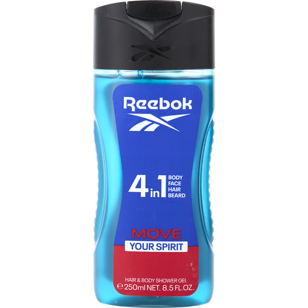 Reebok Move Your Spirit by Reebok, Shower Gel 8.4 oz
