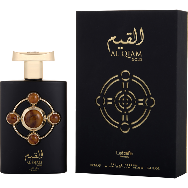 Lattafa Pride Al Qiam Gold by Lattafa, Eau De Parfum Spray 3.4 oz
