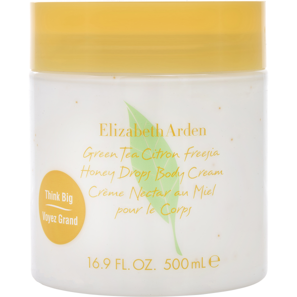 Green Tea Citron Freesia by Elizabeth Arden, Honey Drops Body Cream 16.9 oz