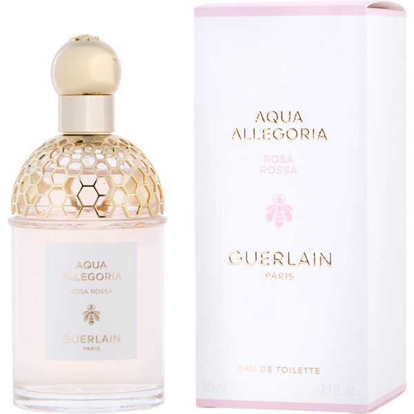 Aqua Allegoria Rosa Rossa by Guerlain, Eau De Toilette Spray (New Packaging) 4.2 oz