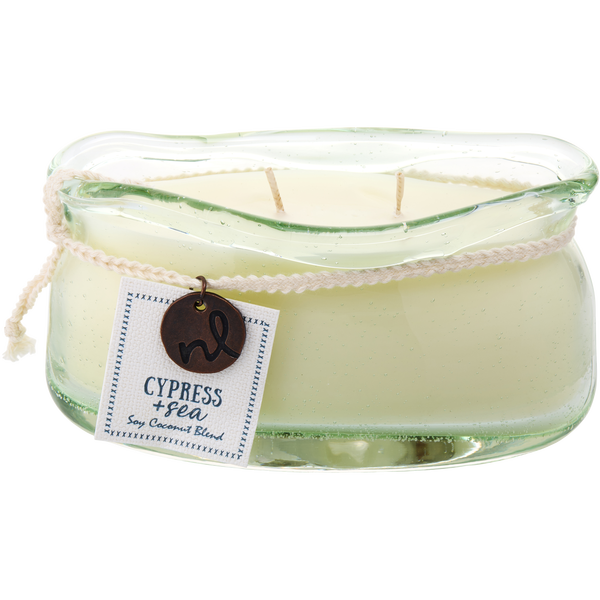 Cypress & Sea by Northern Lights, 2 Wick Candle 14 oz