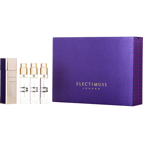 Electimuss Imperium by Electimuss, Pure Parfum Travel Spray 0.34 oz X3 & Atomizer