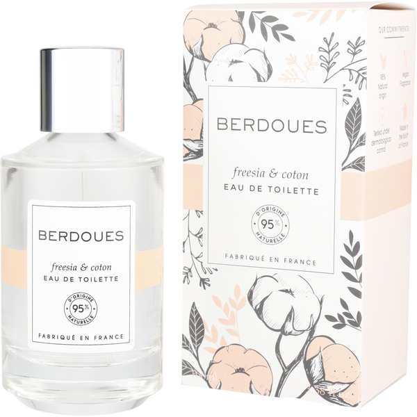 Berdoues 1902 Freesia & Coton by Berdoues, Eau De Toilette Spray 3.3 oz, image 1 of 2