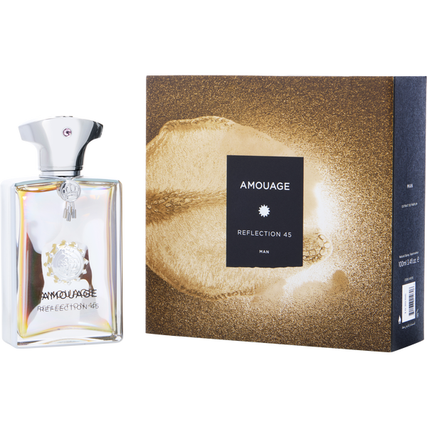 Amouage Reflection 45 by Amouage, Extrait De Parfum Spray (New Packaging) 3.4 oz