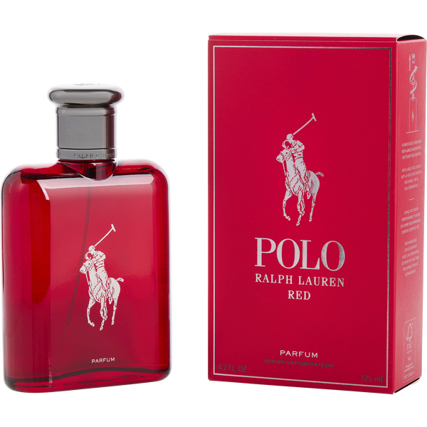 Polo Red by Ralph Lauren, Parfum Spray Refilable 4.2 oz