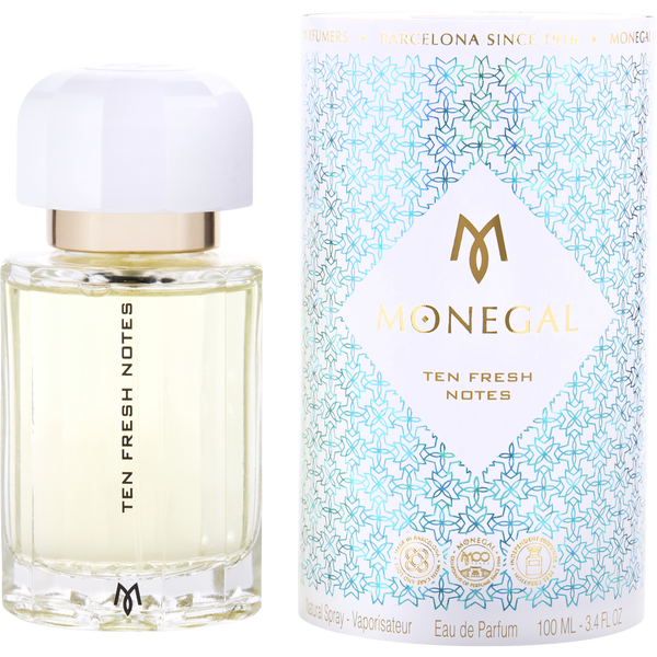 Ramon Monegal Ten Fresh Notes by Ramon Monegal, Eau De Parfum Spray 3.4 oz