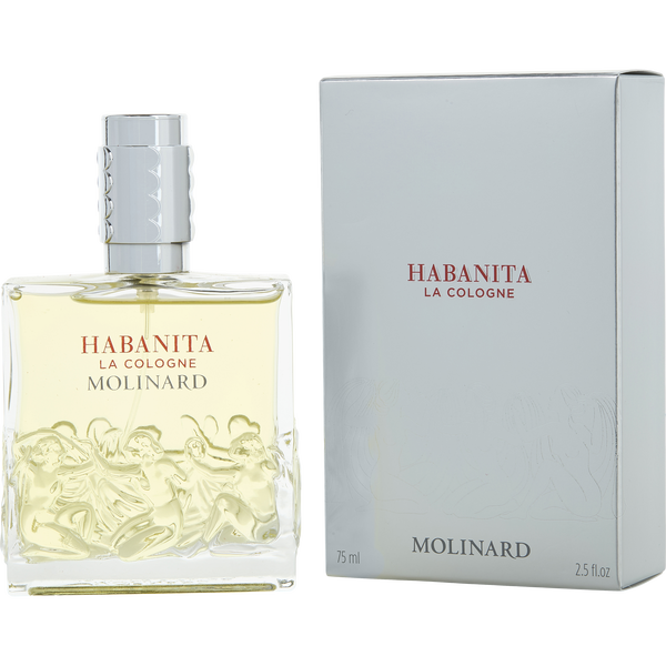 Molinard Habanita La Cologne by Molinard, Eau De Toilette Spray 2.5 oz