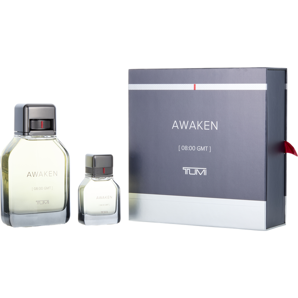 Tumi Awaken by Tumi, Eau De Parfum Spray 6.8 oz & Eau De Parfum Spray 1 oz