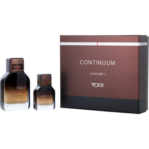 Tumi Continuum by Tumi, Eau De Parfum Spray 3.4 oz & Eau De Parfum Spray 1 oz