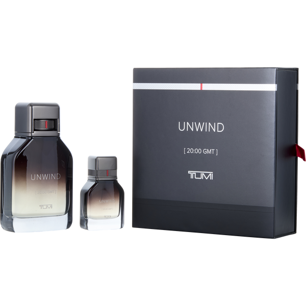 Tumi Unwind by Tumi, Eau De Parfum Spray 6.8 oz & Eau De Parfum Spray 1 oz