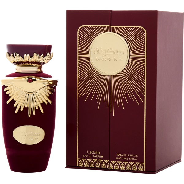 Lattafa Sakeena by Lattafa, Eau De Parfum Spray 3.4 oz