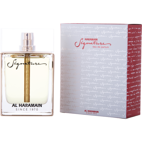 Al Haramain Signature by Al Haramain, Eau De Parfum Spray 3.4 oz