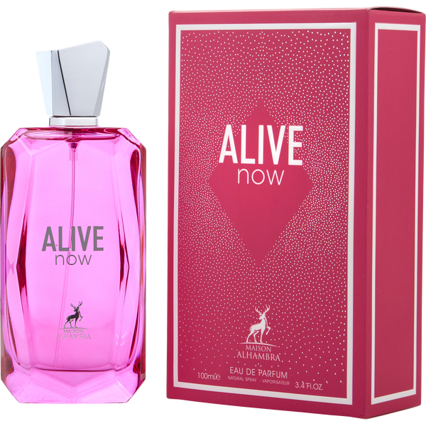 Maison Alhambra Alive Now by Maison Alhambra, Eau De Parfum Spray 3.4 oz