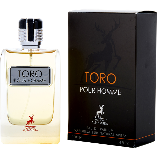 Maison Alhambra Toro Pour Homme by Maison Alhambra, Eau De Parfum Spray 3.4 oz