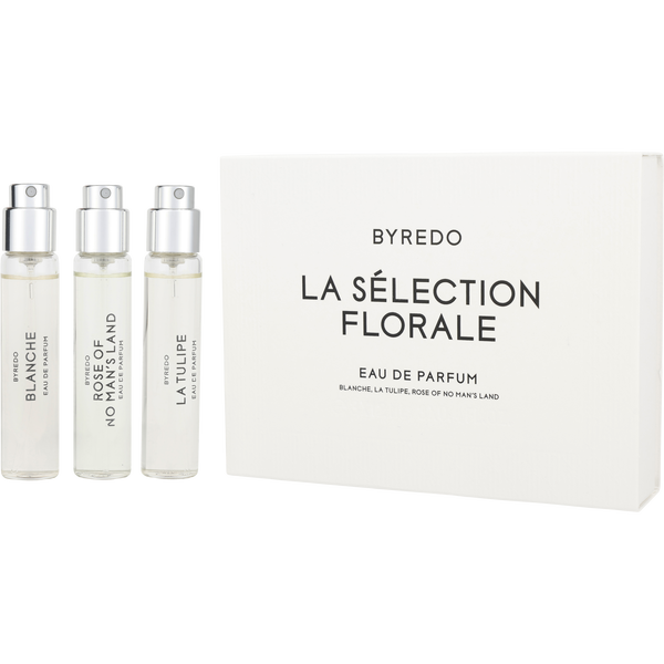 Byredo Variety by Byredo, 3 Piece Vairety Set With La Tulipe & Blanche & Rose Of No Mans Land And All Are Eau De Parfum Spray 0.41 oz Mini, image 1 of 2