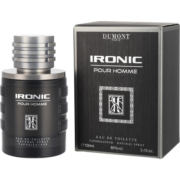 Ironic Pour Homme by Dumont Paris, Eau De Toilette Spray 3.4 oz, image 1 of 2