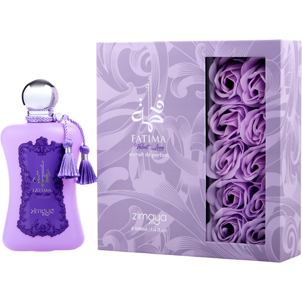 Zimaya Fatima Velvet Love by Zimaya, Extrait De Parfum Spray 3.4 oz