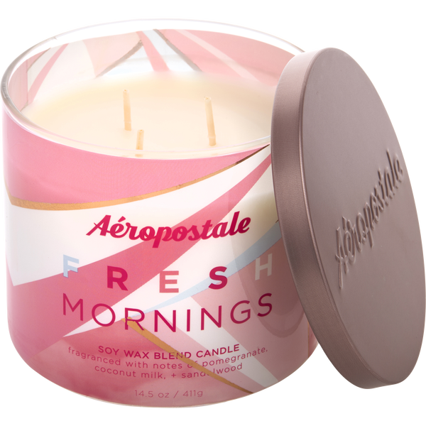 Aeropostale Fresh Mornings by Aeropostale, Scented Candle 14.5 oz