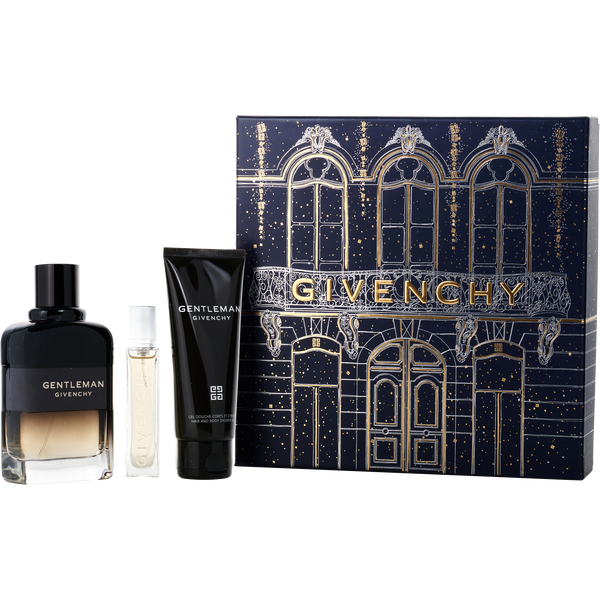 Gentleman Boisee by Givenchy, Eau De Parfum Spray 3.3 oz & Shower Gel 2.5 oz & Eau De Parfum Spray 0.4 oz Mini, image 1 of 2
