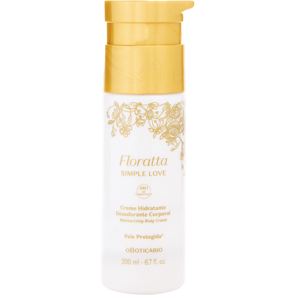 Floratta Simple Love by Floratta, Moisturizing Body Cream 6.7 oz