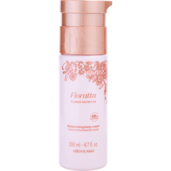 Floratta Secret Flowers by Floratta, Moisturizing Body Cream 6.7 oz