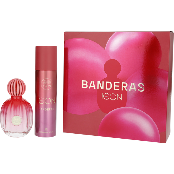 Antonio Banderas The Icon by Antonio Banderas, Eau De Parfum Spray 3.4 oz & Deodorant Spray 5 oz, image 1 of 2