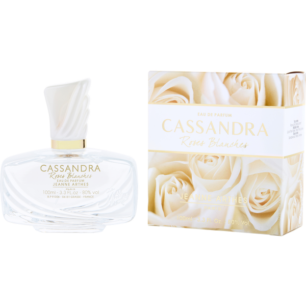 Cassandra Roses Blanches by Jeanne Arthes, Eau De Parfum Spray 3.3 oz, image 1 of 4