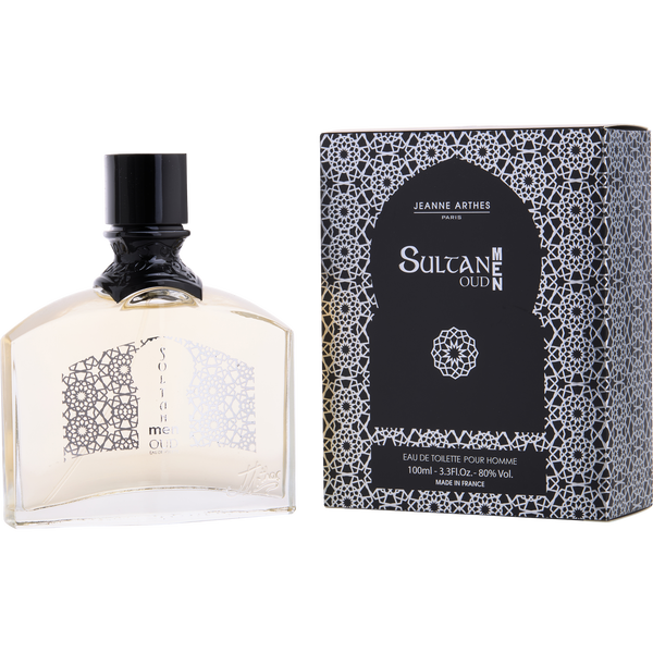 Sultan Men Oud by Jeanne Arthes, Eau De Toilette Spray 3.3 oz