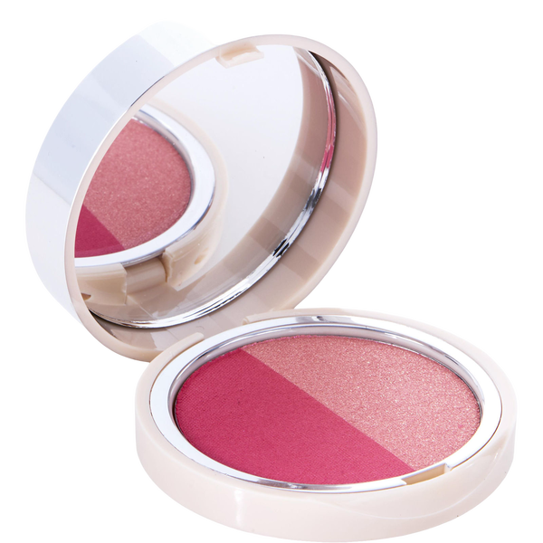 Pupa by Pupa Milano, Extreme Blush Duo Dual Effect Comp Blush # Radiant Flamingo Glow Creamy